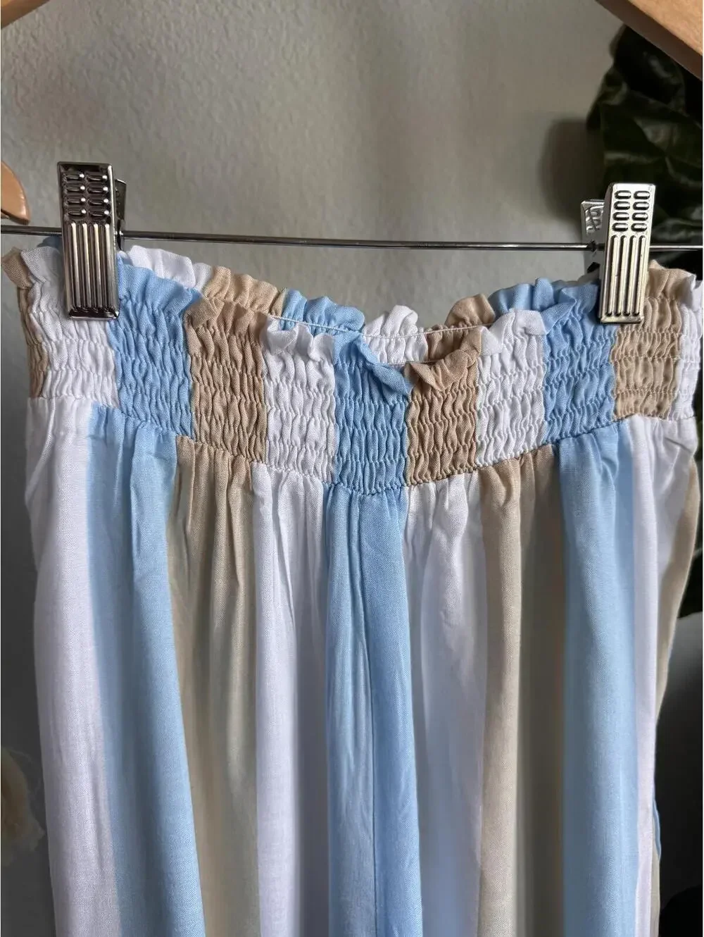 Coolchange Angel Seaside Stripe Swim Cover Up Set Ella Top Payton Culotte S NWT